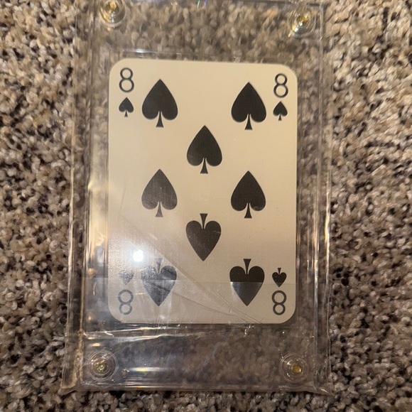 Authentic Louis Vuitton playing card eight of spades - Picture 4 of 5